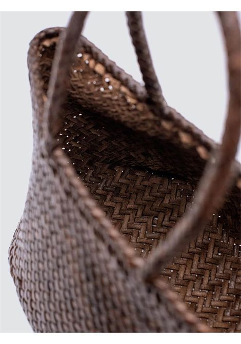 borsa grace basket small donna marrone DRAGON DIFFUSION | DGW58813DARK BROWN